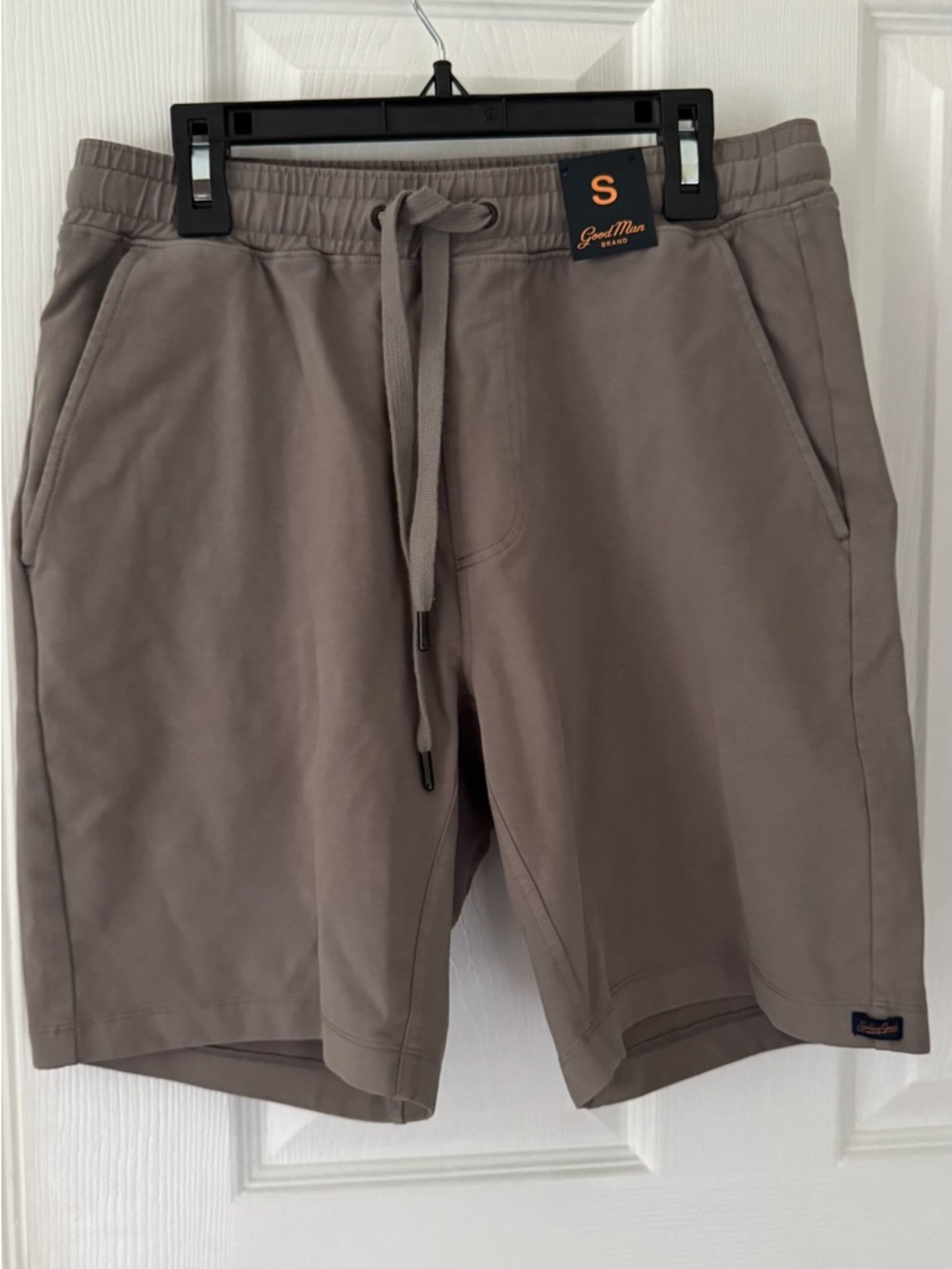 Good Man Brand Men's Taupe Drawstring Athletic Shorts NWOT